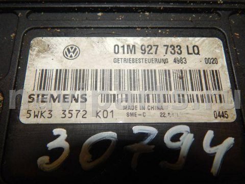 Блок управления АКПП Volkswagen Golf, 2001 г., OEM 01M927733LK, арт. 30794, фото 2