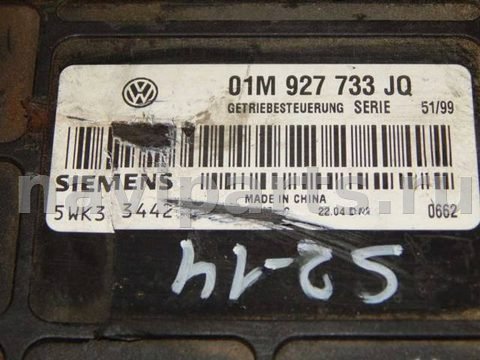 Блок управления АКПП Volkswagen Golf, 2000 г., OEM 01M927733JQ, арт. 31178, фото 2