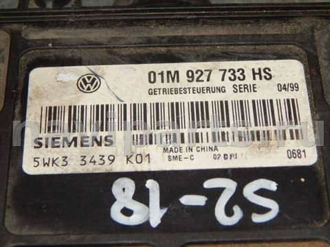 Блок управления АКПП Volkswagen Golf, 2000 г., OEM 01M927733HS, арт. 31182, фото 3