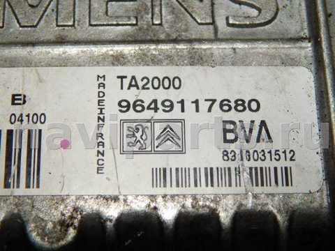 Блок управления АКПП Peugeot 307, 2004 г., OEM 9649117680, арт. 33048, фото 3