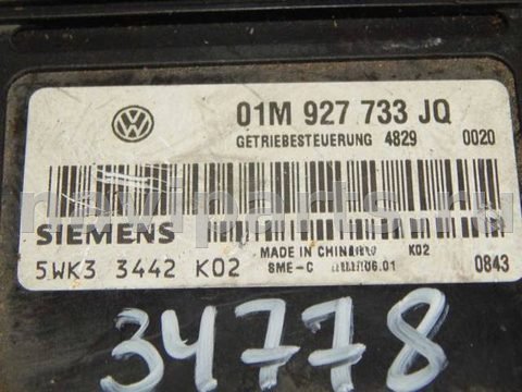 Блок управления АКПП Volkswagen Beetle, 2001 г., OEM 01M927733JQ, арт. 34778, фото 2