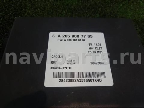 Блок управления АКПП Mercedes C W205, 2018 г., OEM A2059007705, арт. 35810, фото 8