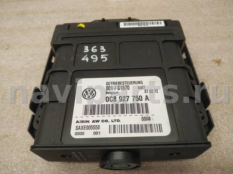 Блок управления АКПП Volkswagen Touareg, 2012 г., OEM 0C8927750A, арт. 363495