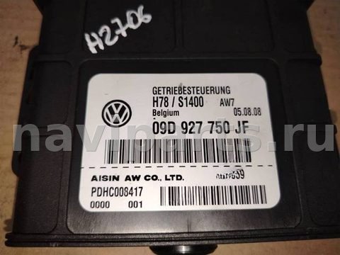 Блок управления АКПП Audi Q7 4L, 2008 г., OEM 09D927750JF, арт. 3745.H2706, фото 3