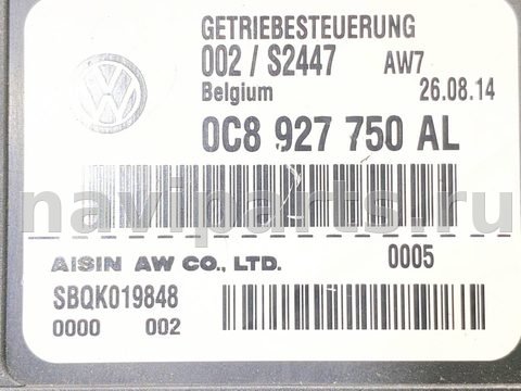 Блок управления АКПП Audi Q7, 2013 г., OEM 0C8927750AL, арт. 49382264, фото 5