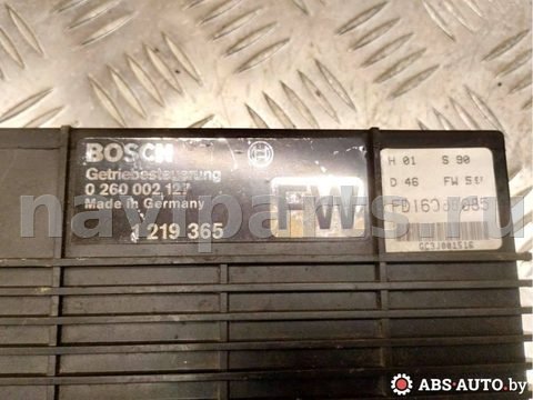 Блок управления АКПП BMW 3 E36, 1994 г., OEM 0260002127, арт. 67297908, фото 4
