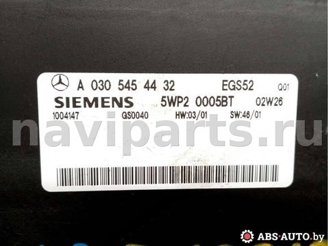 Блок управления АКПП Mercedes E W211, 2003 г., OEM 5WP20005BT, арт. 71425636, фото 4