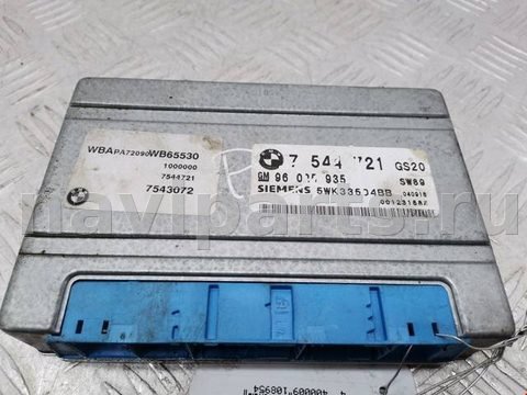Блок управления АКПП BMW X3 E83, 2004 г., OEM 24607552700, арт. 910895