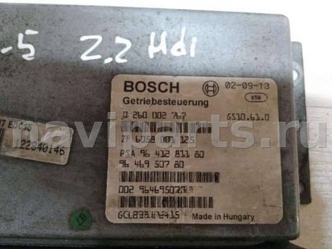Блок управления АКПП Citroen C5, 2002 г., арт. 94819896