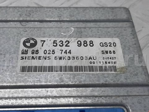 Блок управления АКПП BMW X5 E53, 2004 г., OEM 24607532988, арт. 983860, фото 4