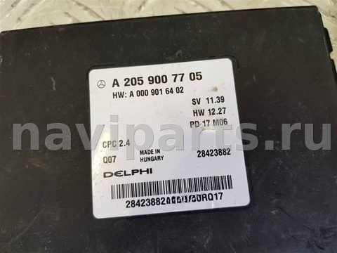 Блок управления АКПП Mercedes C W205, 2014 г., OEM A2059007705, арт. 98746, фото 6