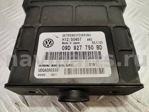 Блок управления АКПП Volkswagen Touareg, 2004 г., OEM 09D927750BD, арт. 988565, фото 3