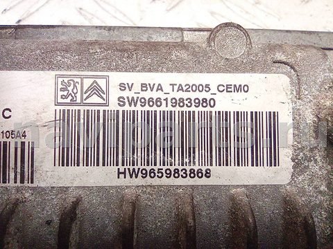 Блок управления АКПП Citroen C4, 2009 г., OEM 9659838680, арт. A28336_1, фото 5