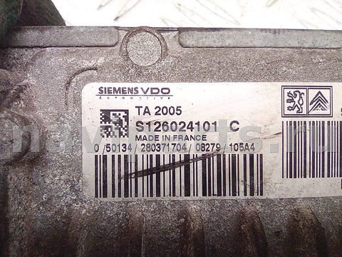 Блок управления АКПП Citroen C3, 2007 г., OEM 9659838680, арт. A28336_4, фото 4