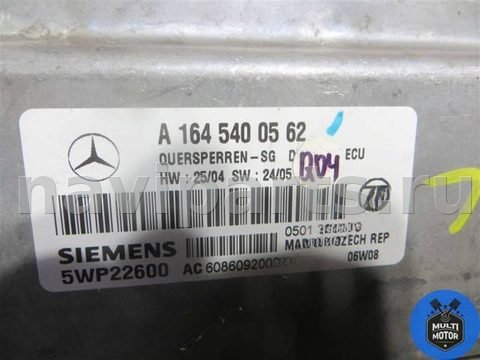 Блок управления АКПП Mercedes ML W164, 2007 г., OEM A1645400562, арт. B00087876, фото 2