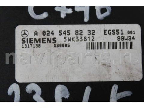 Блок управления АКПП Mercedes CLK W208, 1998 г., OEM A0245458232, арт. C746, фото 3