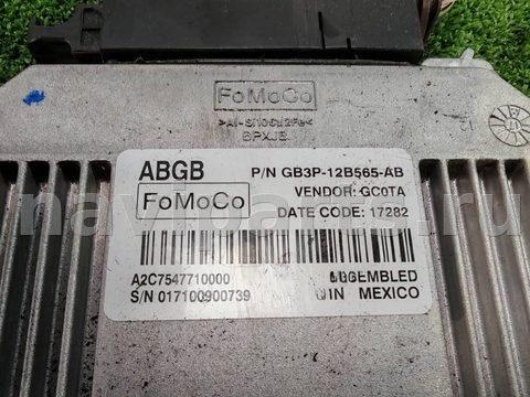 Блок управления АКПП Ford Ranger, 2018 г., OEM GB3B12B565AB, арт. D11522, фото 3