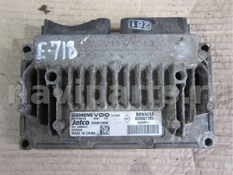 Блок управления АКПП Renault Megane, 2005 г., OEM 8200677546, арт. E718_2