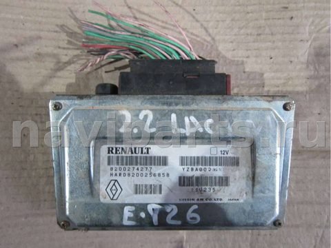 Блок управления АКПП Renault Laguna, 2003 г., OEM 8200274277, арт. E726