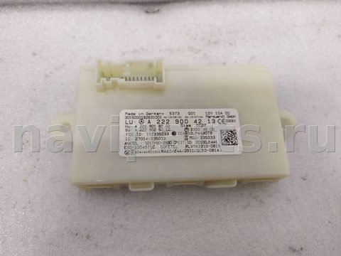 Блок управления бесключевым доступом Mercedes C W205, 2016 г., OEM A2229004213, арт. 17307