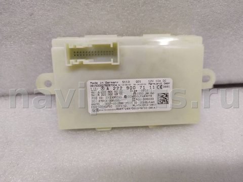 Блок управления бесключевым доступом Mercedes C W205, 2016 г., OEM A2229007111, арт. 19637