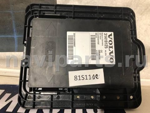 Блок управления бесключевым доступом Volvo S80, 2014 г., OEM 31419125, арт. S8081S1140
