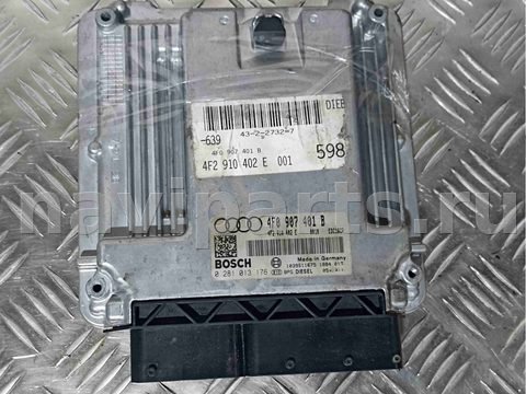 Блок управления двигателем Audi A6, 2006 г., OEM 0281013176, арт. 001566