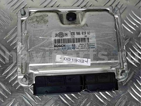 Блок управления двигателем Volkswagen Passat, 1999 г., OEM 038906019aj, арт. 001932