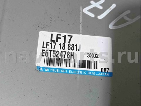 Блок управления двигателем Mazda 6, 2003 г., OEM lf1718881j, арт. 010023, фото 2