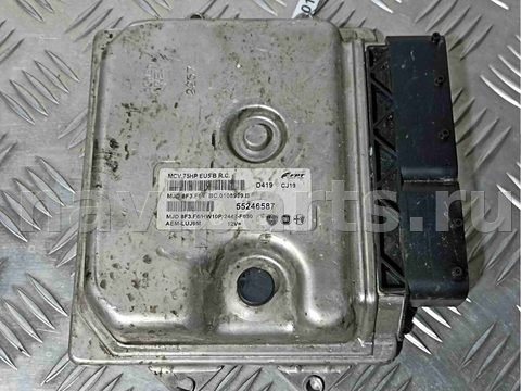 Блок управления двигателем Citroen Nemo, 2008 г., OEM 55246587, арт. 010909