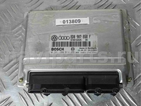 Блок управления двигателем Volkswagen Passat, 1998 г., OEM 8d0907558f, арт. 013809