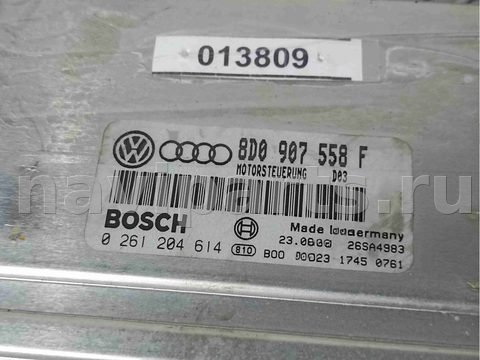 Блок управления двигателем Volkswagen Passat, 1998 г., OEM 8d0907558f, арт. 013809, фото 2