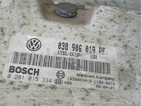 Блок управления двигателем Skoda Octavia, 2003 г., OEM 038906019pf, арт. 015713, фото 2