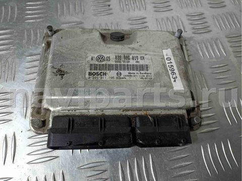 Блок управления двигателем Volkswagen Golf, 2000 г., OEM 038906019kh, арт. 015963