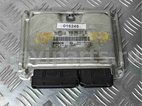 Блок управления двигателем Volkswagen Passat, 2002 г., OEM 038906019gl, арт. 016245