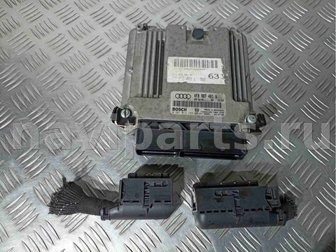 Блок управления двигателем Audi A6, 2005 г., OEM 4F0907401A, арт. 018331