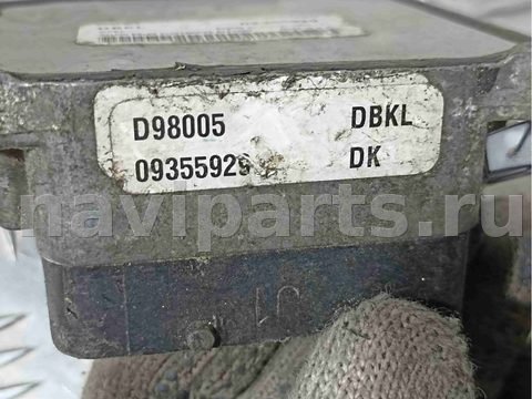 Блок управления двигателем Opel Astra, 1999 г., OEM 09355929, арт. 021330, фото 4