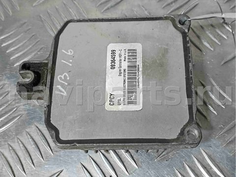 Блок управления двигателем Opel Vectra, 1999 г., OEM 09364599, арт. 021370, фото 5