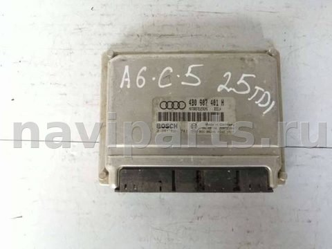 Блок управления двигателем Audi A6, 2000 г., арт. 10170, фото 3