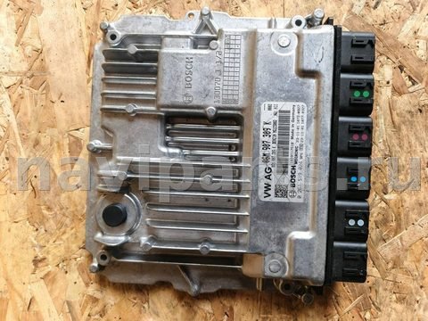 Блок управления двигателем Audi A4, 2023 г., OEM 06M907309, арт. 10190