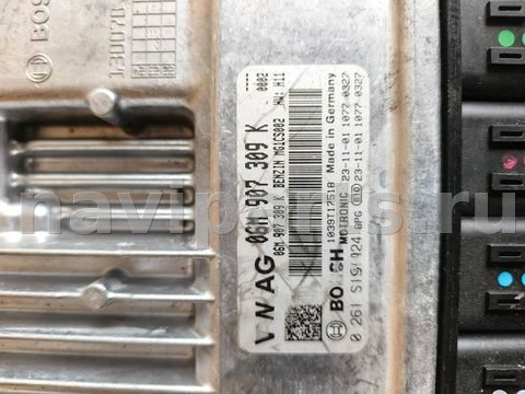 Блок управления двигателем Audi A4, 2023 г., OEM 06M907309, арт. 10190, фото 2