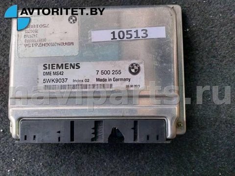 Блок управления двигателем BMW 5 E39, 1999 г., OEM 7500255, арт. 10513