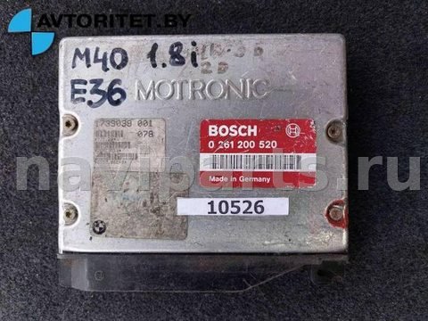 Блок управления двигателем BMW 3 E36, 1992 г., OEM 1739041, арт. 10526
