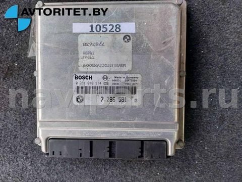 Блок управления двигателем BMW 5 E39, 2001 г., OEM 7786581, арт. 10528