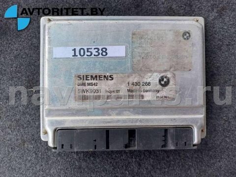 Блок управления двигателем BMW 3 E46, 1999 г., OEM 1430268, арт. 10538