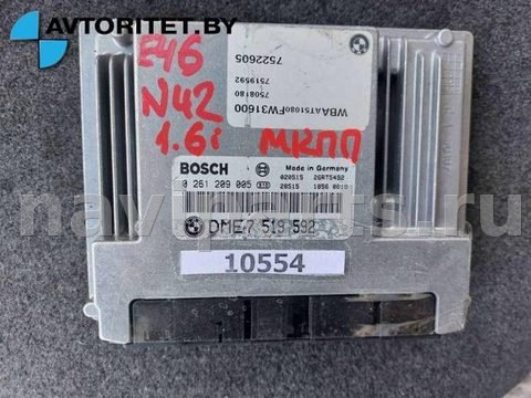 Блок управления двигателем BMW 3 E46, 2003 г., OEM 7519592, арт. 10554