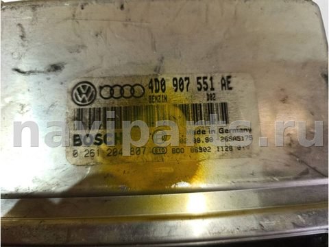 Блок управления двигателем Audi A6, 1997 г., OEM 4D0907551AE, арт. 105664624, фото 3