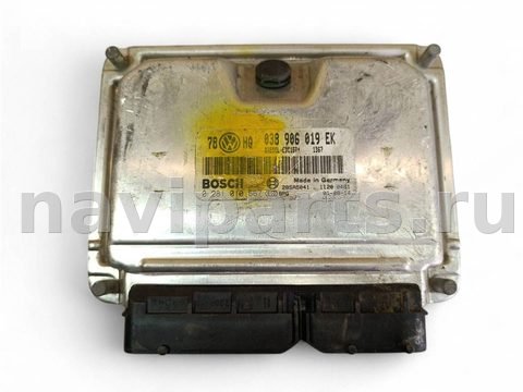 Блок управления двигателем Volkswagen Passat, 2000 г., OEM 038906019EK, арт. 105664625, фото 2