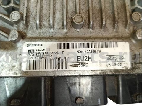 Блок управления двигателем Ford Mondeo, 2007 г., OEM SID206, арт. 105667851, фото 2
