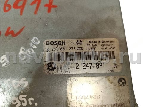 Блок управления двигателем BMW 5 E39, 1995 г., OEM 0281001373, арт. 105667852, фото 2